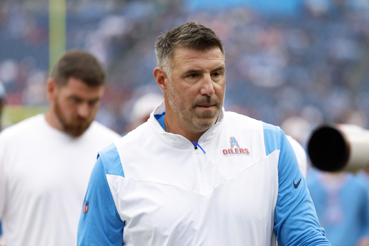 Falcons holding in-person interview with former Titans HC Mike Vrabel