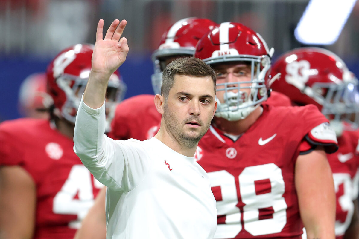 REPORT: Alabama OC Tommy Rees being considered for head coach position