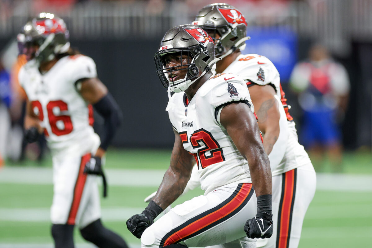 Two Bucs players have updated status before Week 18 game