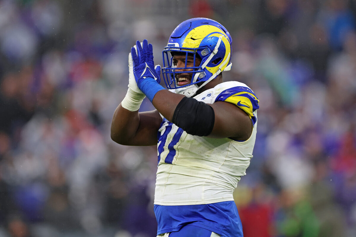 Rams DL coach says Defensive Rookie of the Year is ‘so rigged for 1st-rounders’