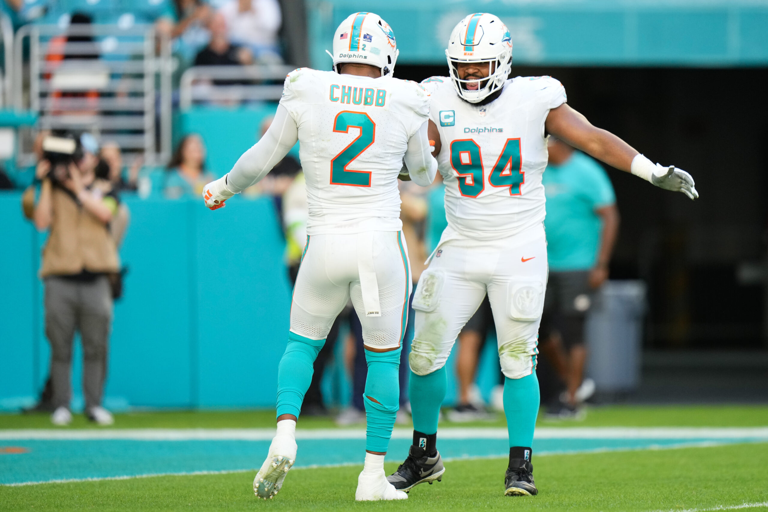 LB Bradley Chubb names three Dolphins who were Pro Bowl snubs