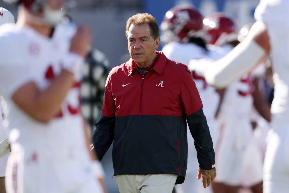 WATCH: Nick Saban departs Mal Moore practice facility for the final time as head coach