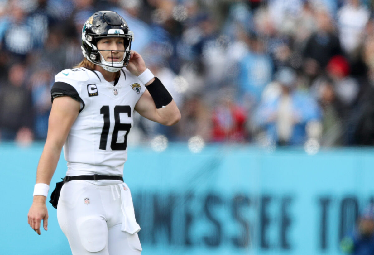 Trevor Lawrence, Jaguars are stuffed at goal line by Titans