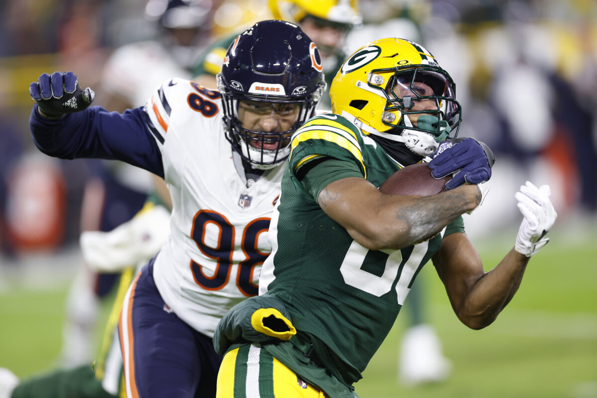 Photos from the Bears’ Week 18 loss vs. Packers