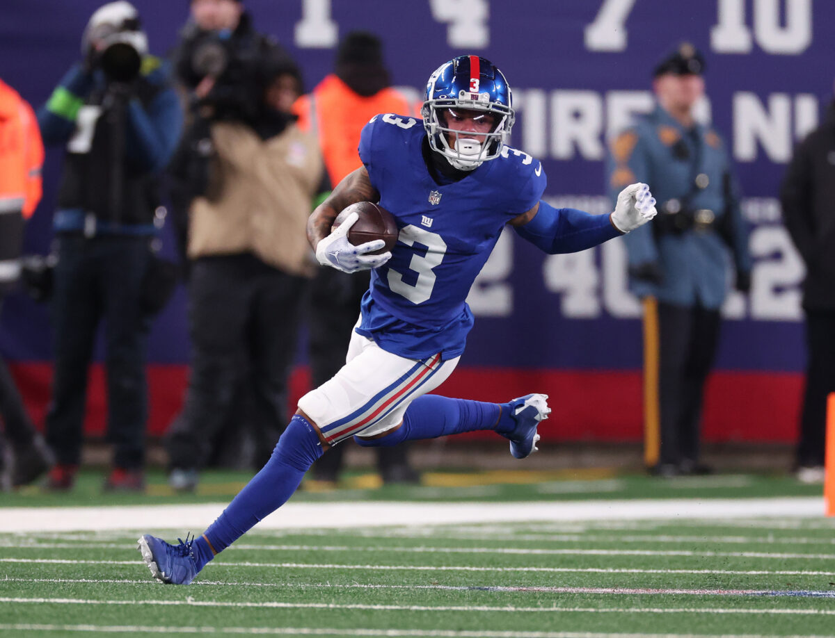Sterling Shepard climbs all-time Giants ranks in final game