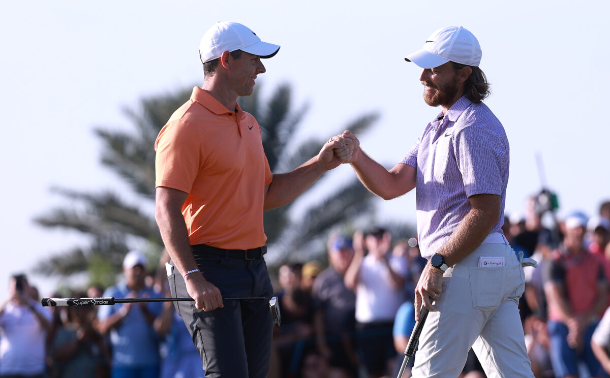 Tommy Fleetwood tops Rory McIlroy with birdie-birdie finish to win 2024 Dubai Invitational