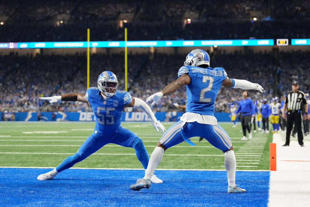 Lions devour clock, outlast Rams to gain NFC Divisional Round