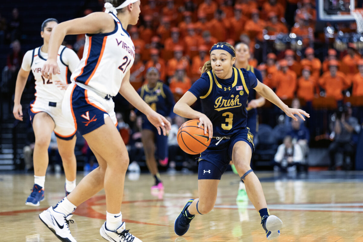 Notre Dame holds off late Virginia run in victory