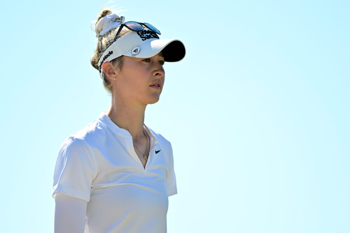 Sensational finish gives Nelly Korda four-shot lead at LPGA Drive On in front of hometown crowd
