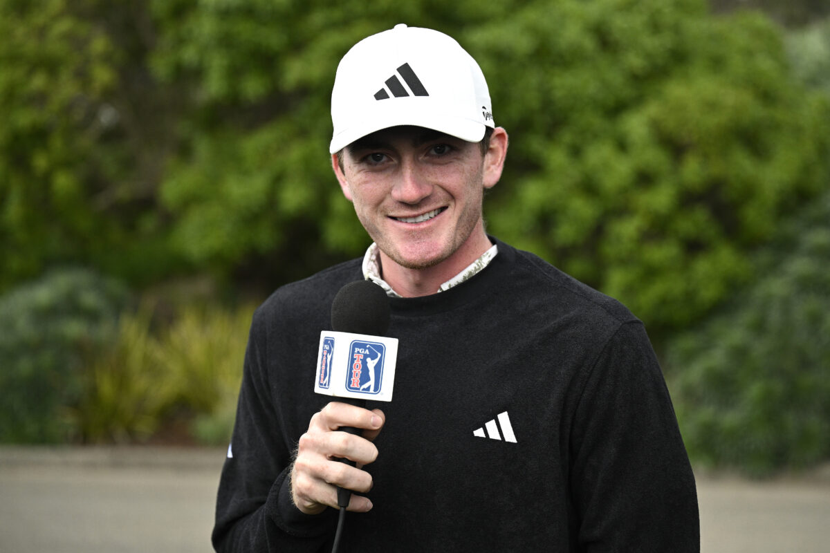 ‘Better than being in class’: Nick Dunlap is adjusting to PGA Tour life on the fly at AT&T Pebble Beach Pro-Am
