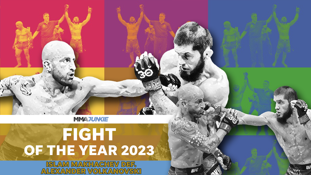 MMA Junkie’s 2023 Fight of the Year: Islam Makhachev vs. Alexander Volkanovski