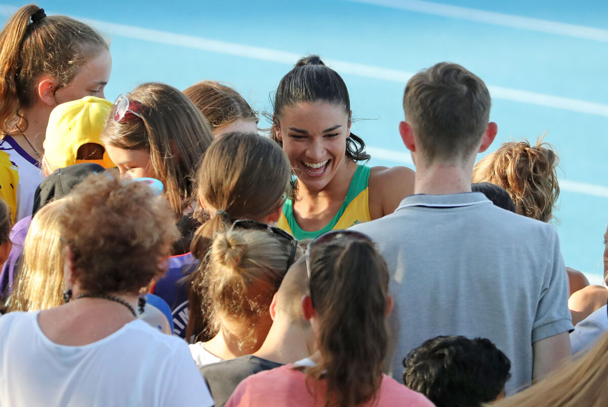 Australian Olympian Michelle Jenneke in images