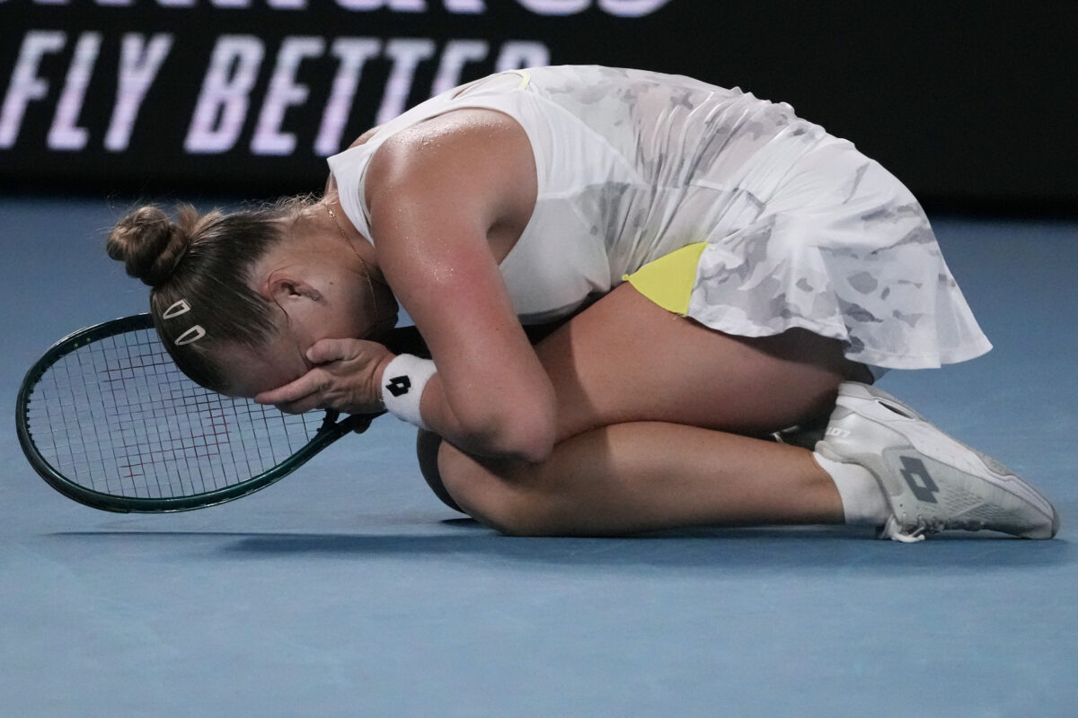 Anna Blinkova and Elena Rybakina play epic, record-setting 42-point tiebreaker at the Australian Open