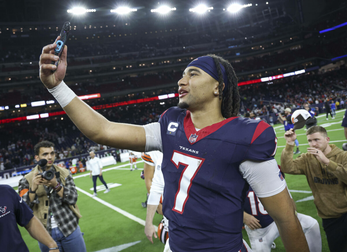 C.J. Stroud becomes youngest NFL quarterback to win playoff game