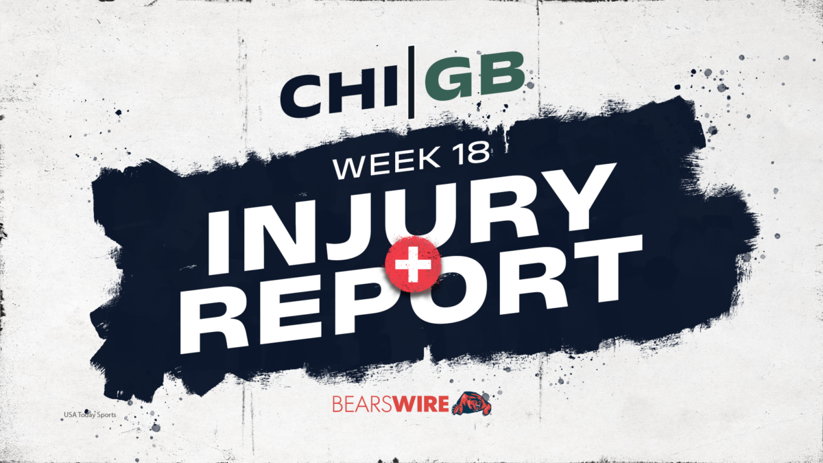 Bears Week 18 injury report: Jaylon Johnson, Cole Kmet DNP Wednesday