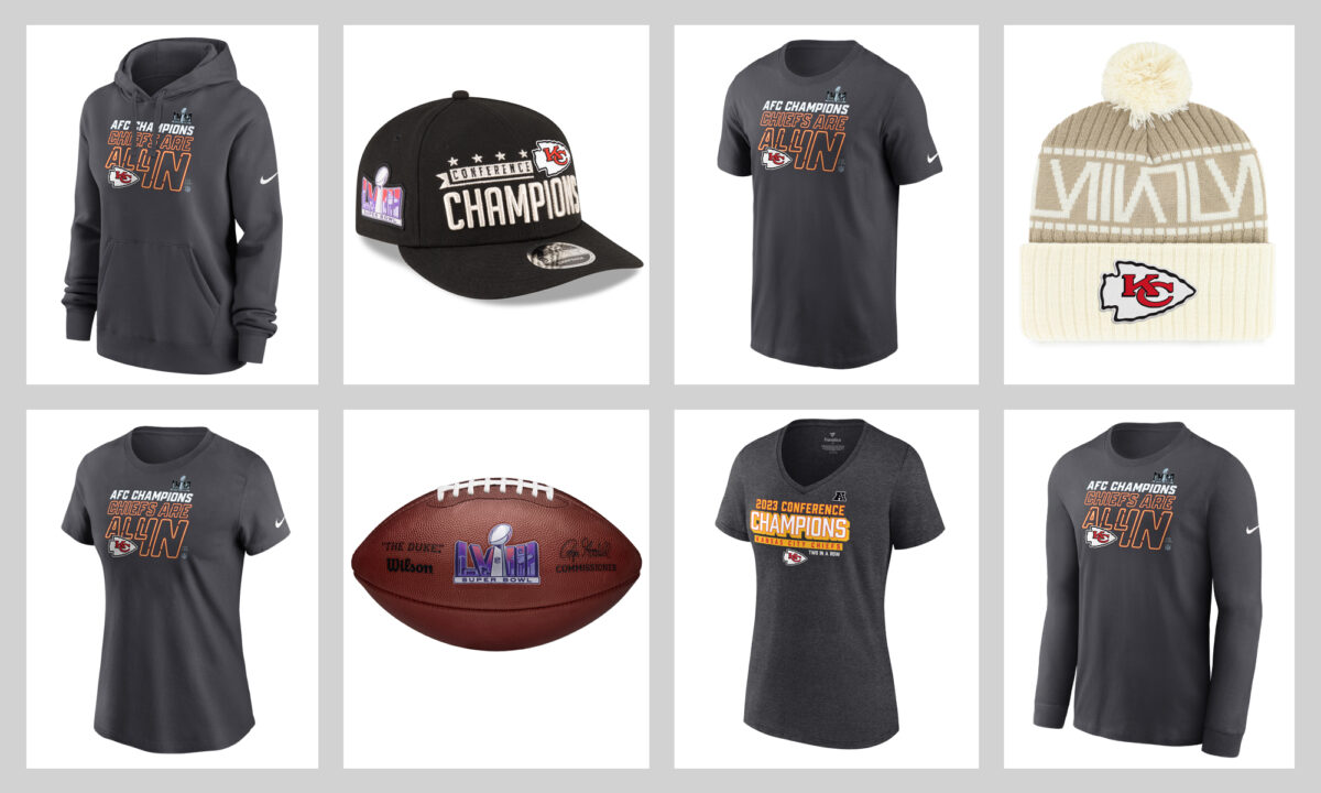 Kansas City Chiefs AFC Champions gear: Chiefs Super Bowl LVIII hats, t-shirts, hoodies and more