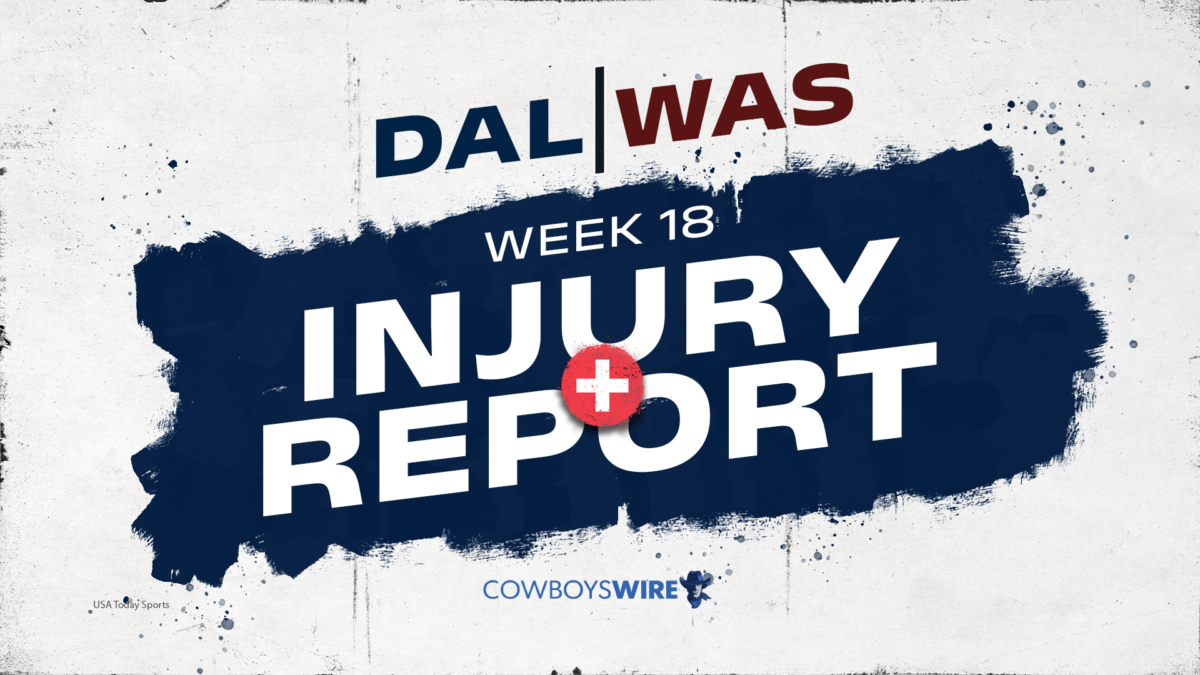 Cowboys-Commanders final injury report for Week 18: Illness on Dallas side, IR a plenty for Washington