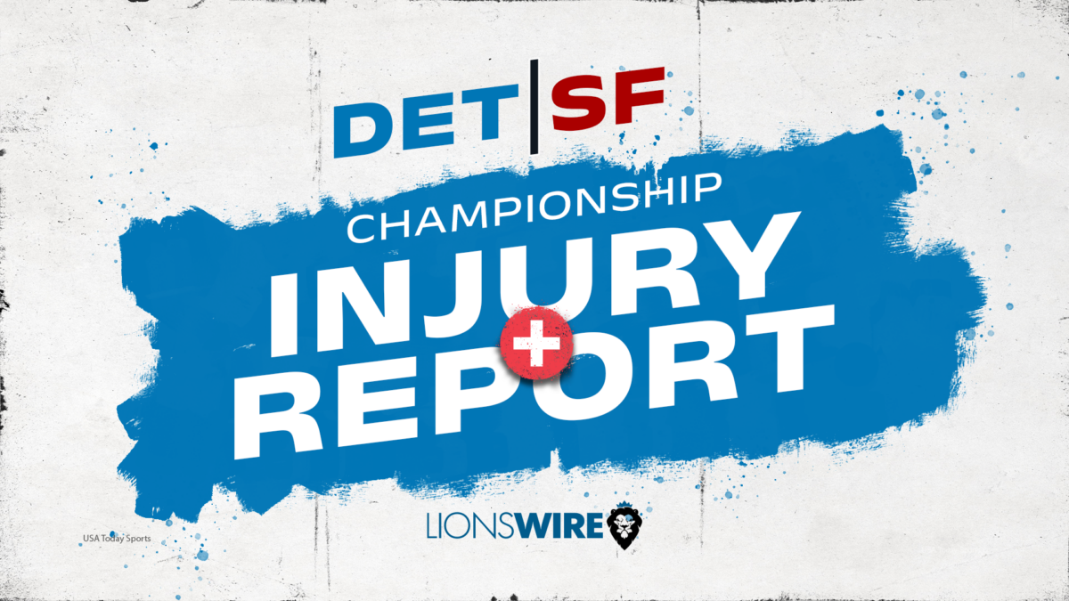 Lions injury update: Sam LaPorta upgrades, Chase Lucas sits out