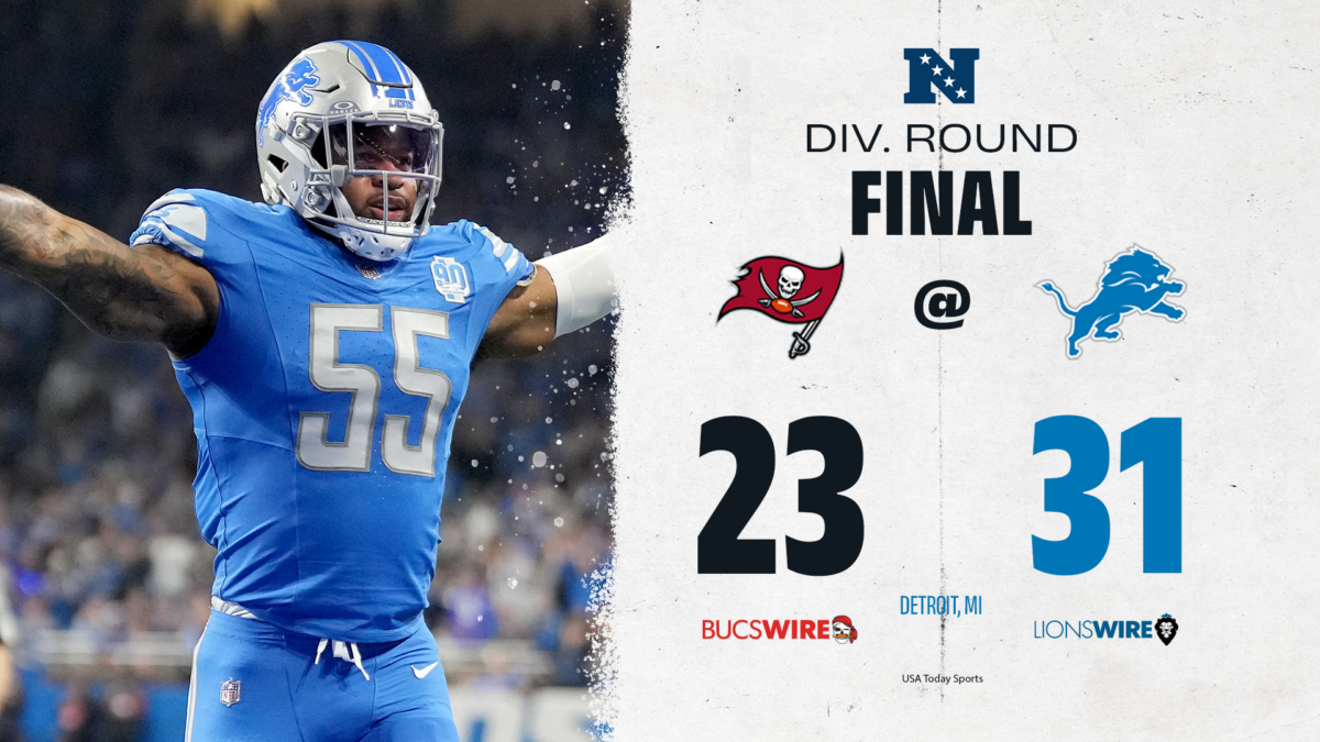 Bucs fall short against the Lions 31-23 to end season