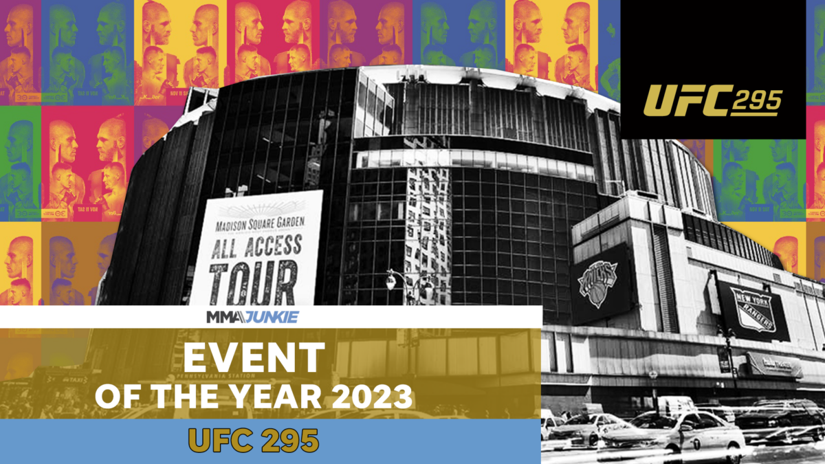 MMA Junkie’s 2023 Event of the Year: UFC 295, New York