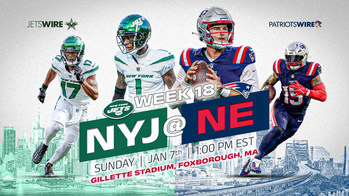 Jets vs. Patriots live stream, time, viewing info for Week 18