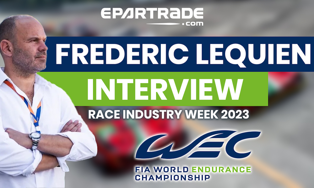 Race Industry Week interview: Frederic Lequien