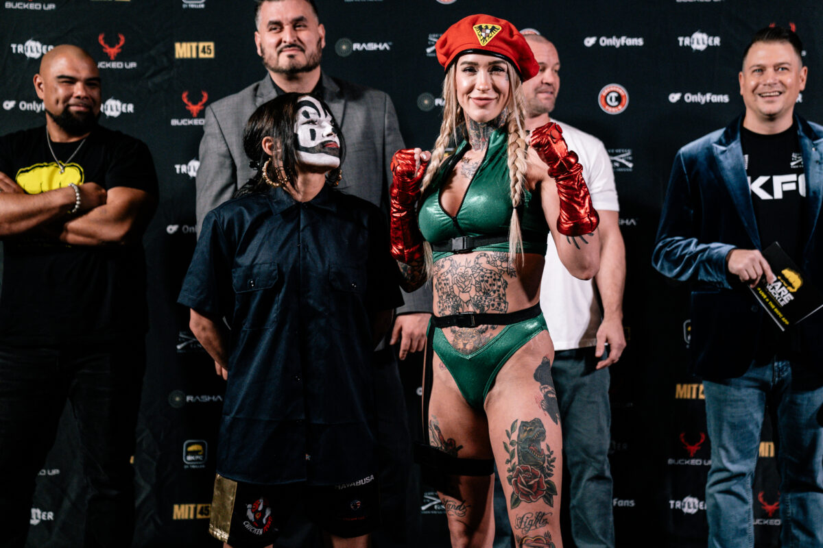 Photos: BKFC Fight Night Prospects Albuquerque weigh-ins and fighter faceoffs