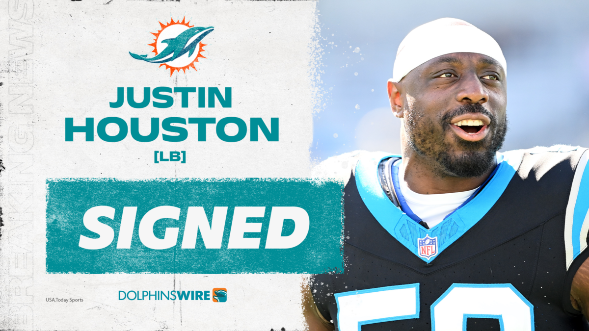 Dolphins signing veteran LB Justin Houston