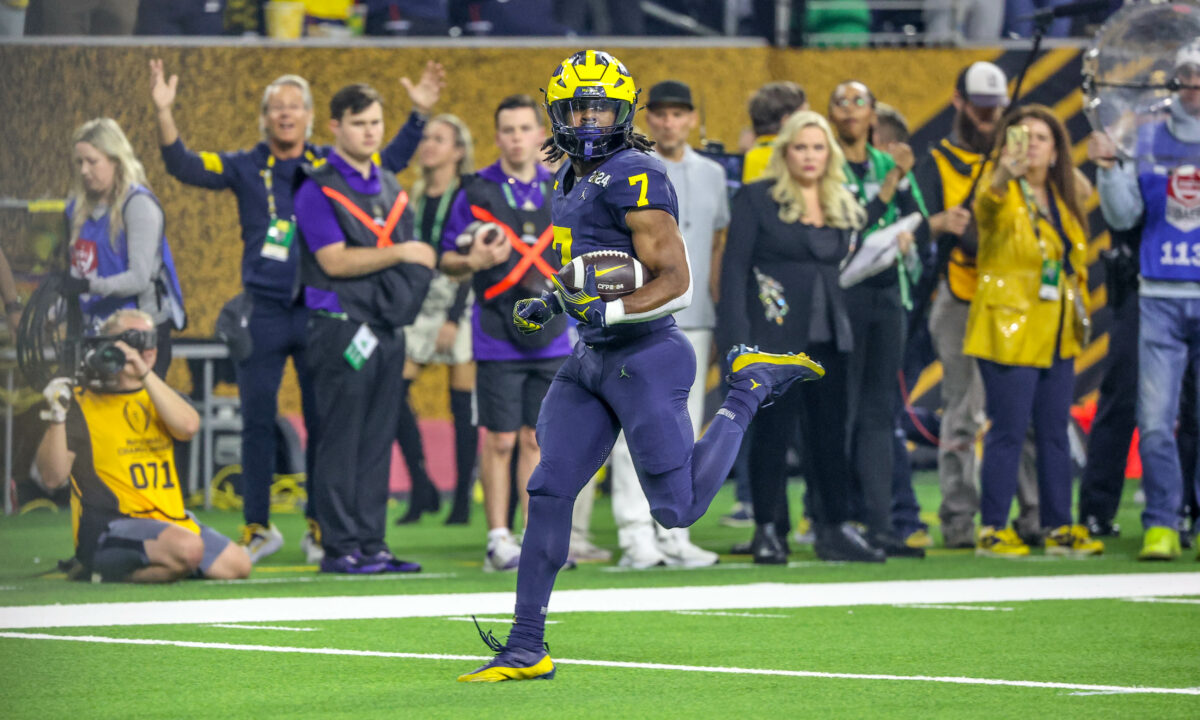 Why Donovan Edwards decided to return to Michigan football for his senior year