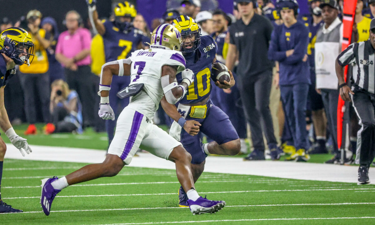 Too-early Michigan football 2024 starting offense prediction