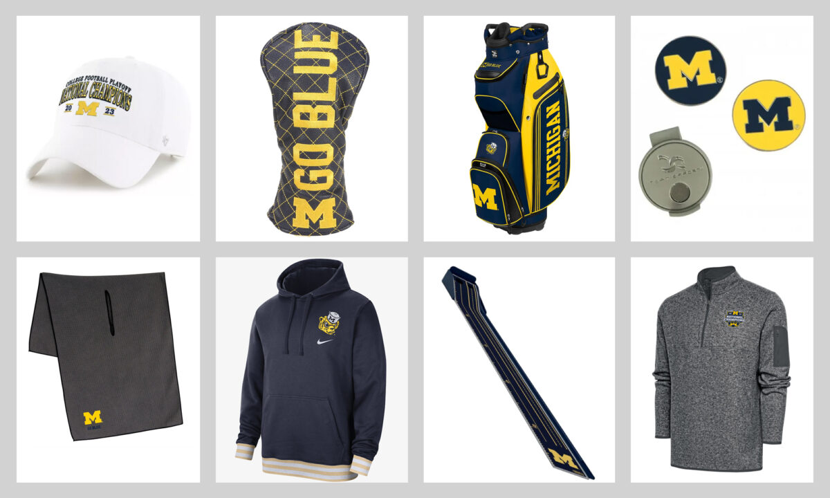 Best Michigan Wolverines golf gear to celebrate 2023 National Championship