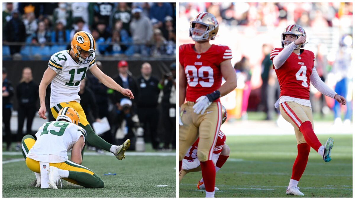 Packers vs. 49ers: Which rookie kicker will seize the moment in divisional round?