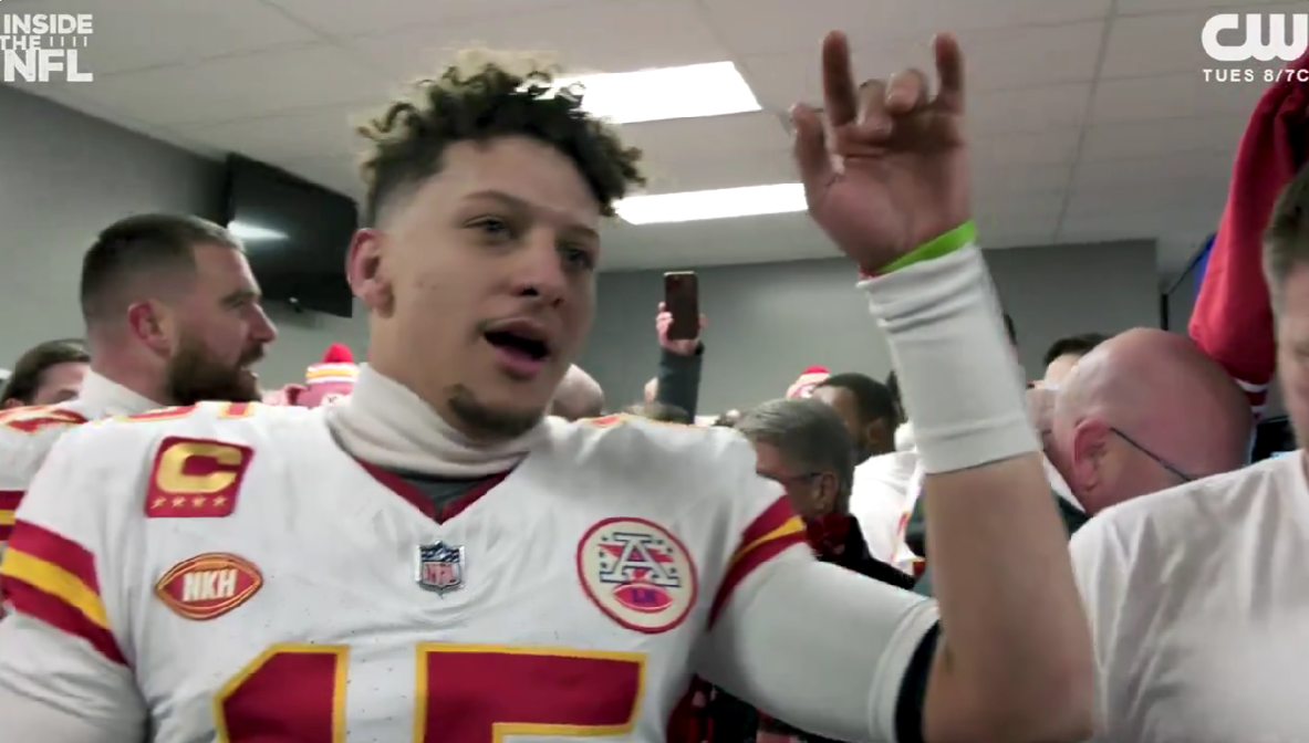 Patrick Mahomes added even more fire to Chiefs-Bills rivalry with playoff victory speech