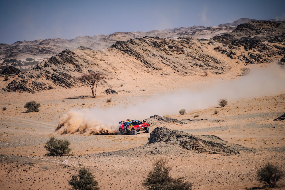 Loeb stays hot, Brabec keeps lead as Dakar Rally resumes