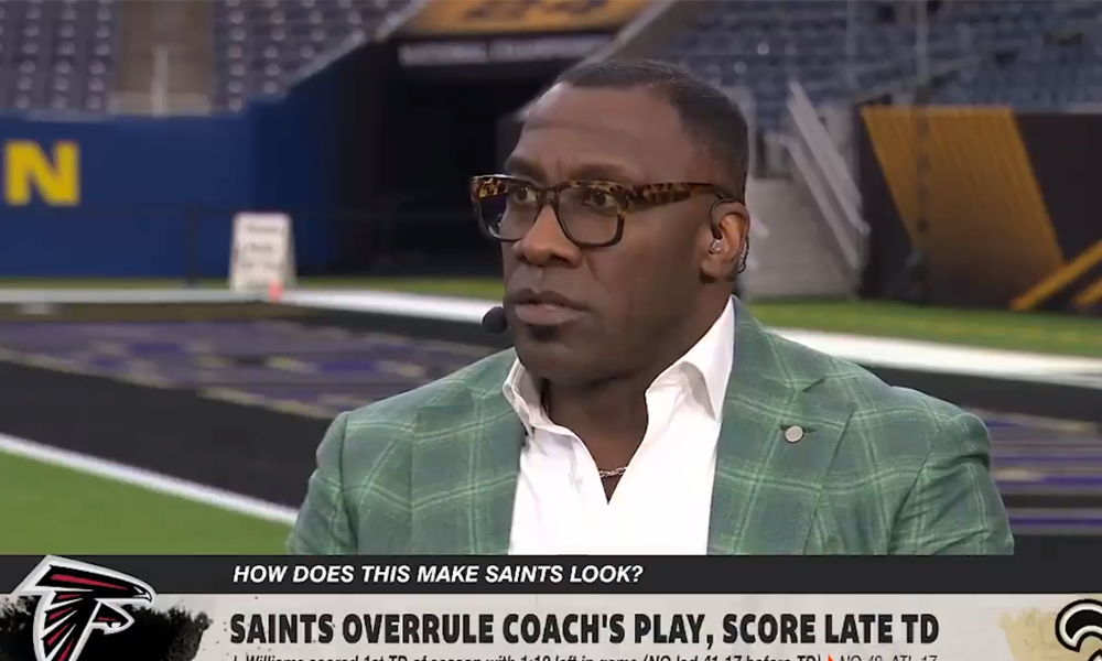 Shannon Sharpe said he would cut Jameis Winston in a fiery rant about the Saints’ late touchdown