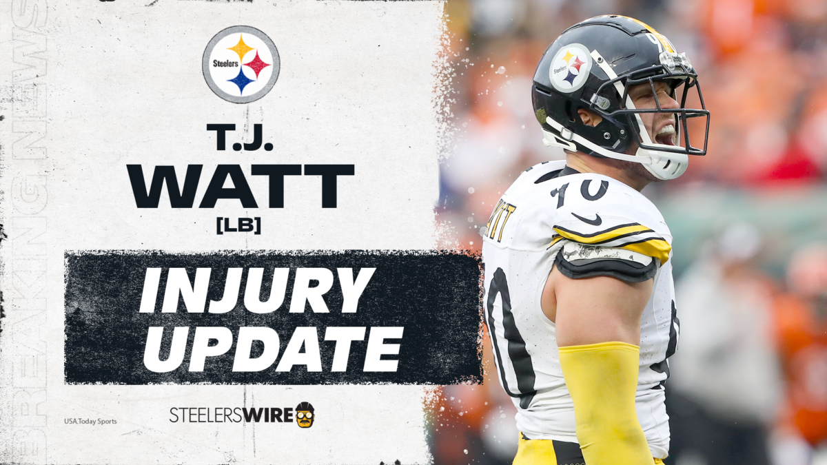Steelers EDGE T.J. Watt OUT with knee injury