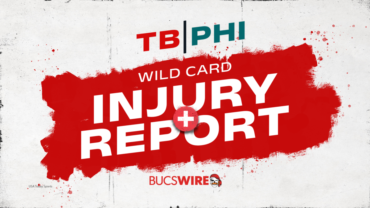 Bucs Wild Card Injury Report: Bucs getting healthy before Monday