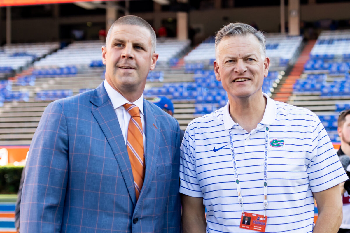 Florida Gators athletic director alludes to more changes on football staff