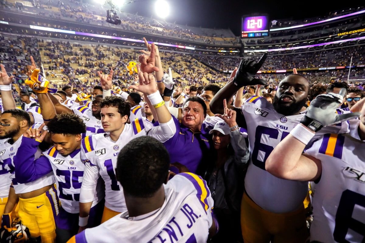 LSU football’s 10 most dominant performances from last 10 years