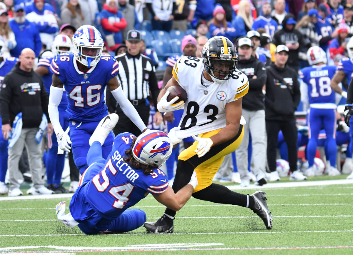 Bills’ Baylon Spector questionable to return vs. Steelers