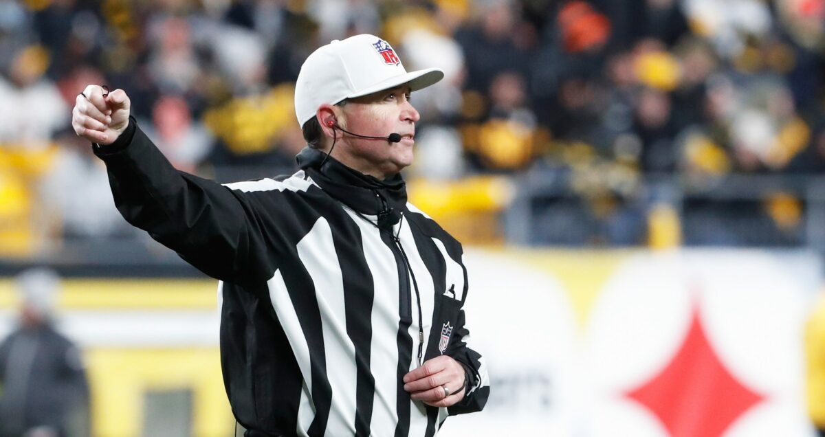 Referee Brad Allen gets a Week 18 prime-time game with playoff implications, and nobody’s happy
