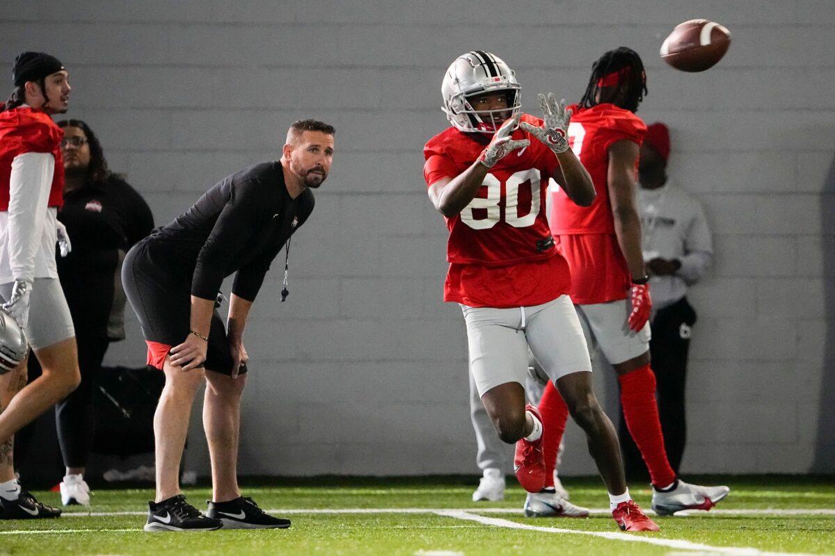 Ohio State wide receiver has change of heart, won’t transfer from program