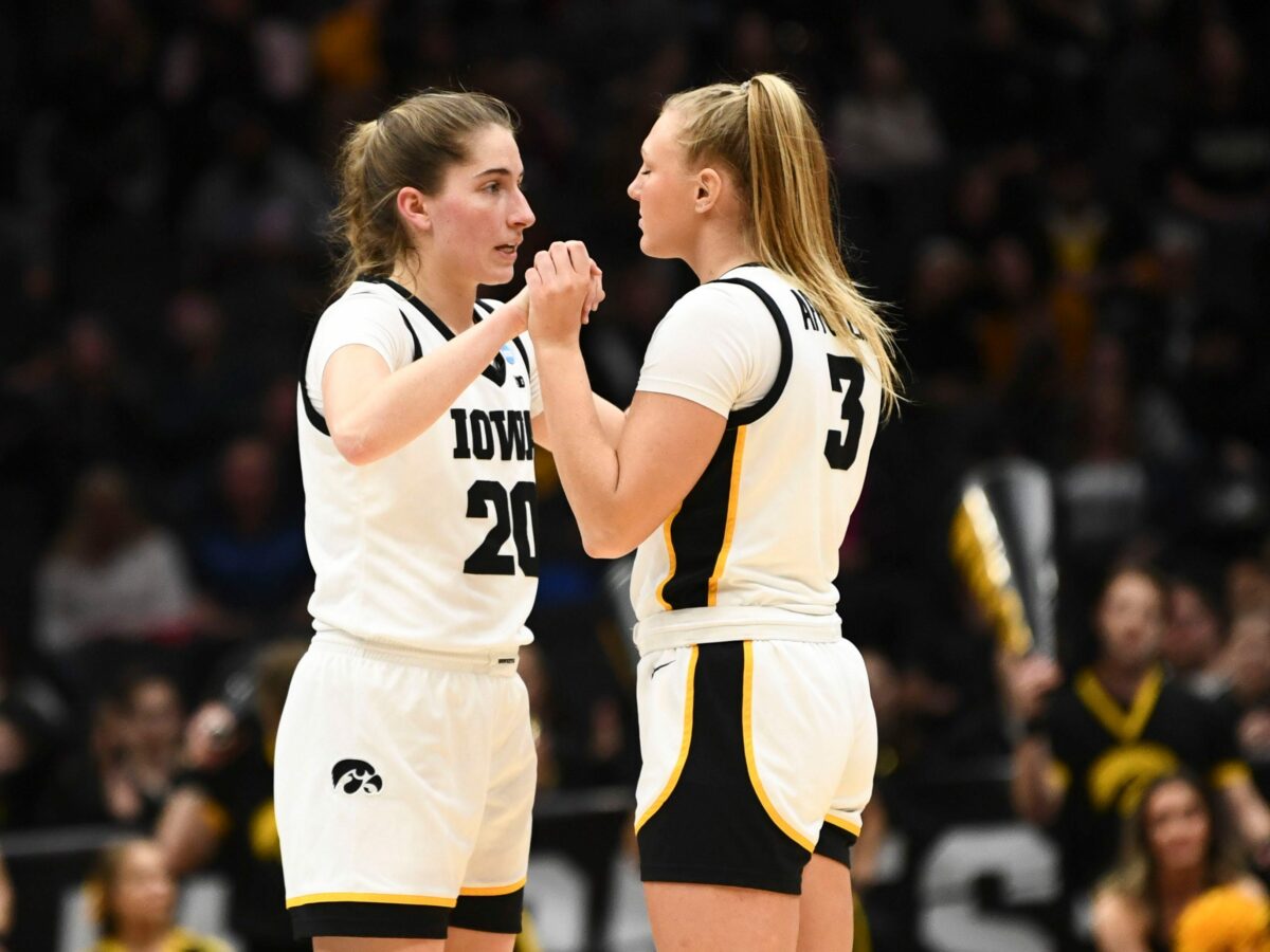 Iowa Hawkeyes amid logjam in ESPN’s latest women’s basketball Power Rankings