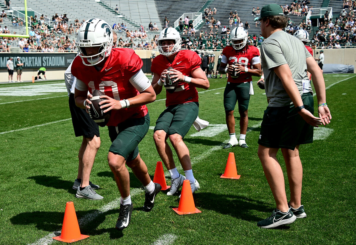 Michigan State football announces date for 2024 Spring Showcase