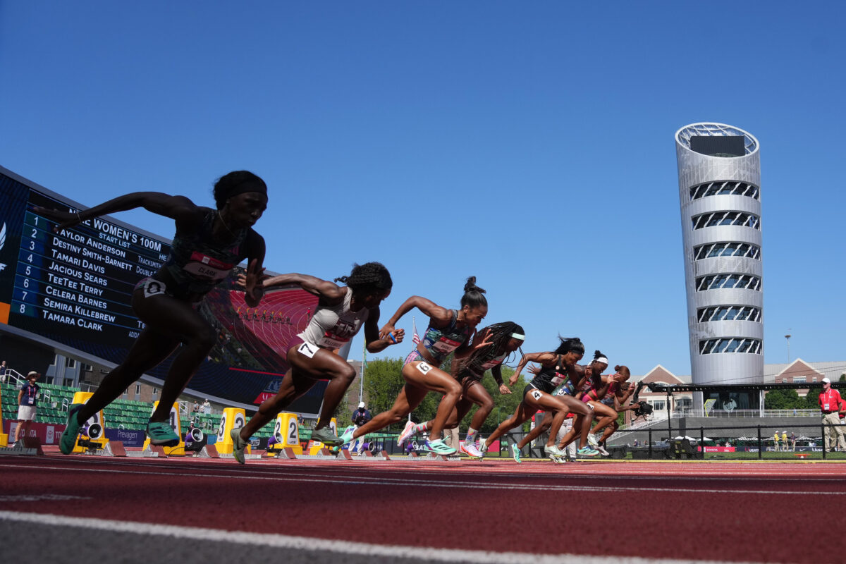 Jacious Sears sets top mark in 60-meter dash