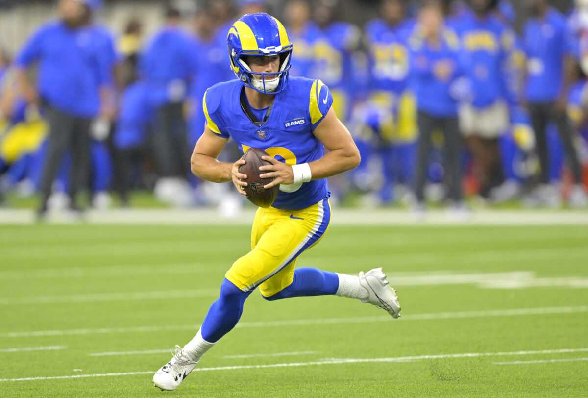 Sean McVay unsure if Stetson Bennett will be with Rams in 2024