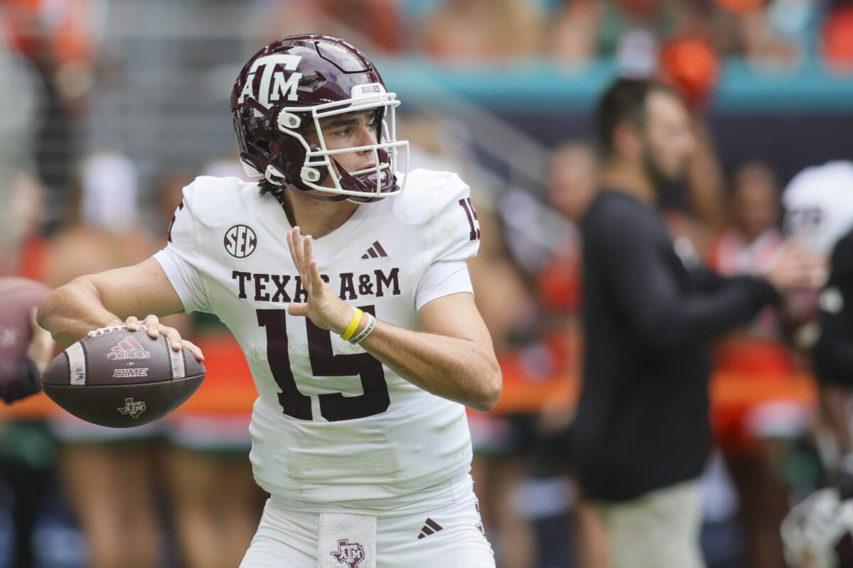Texas A&M junior quarterback Conner Weigman discusses being cleared and much more