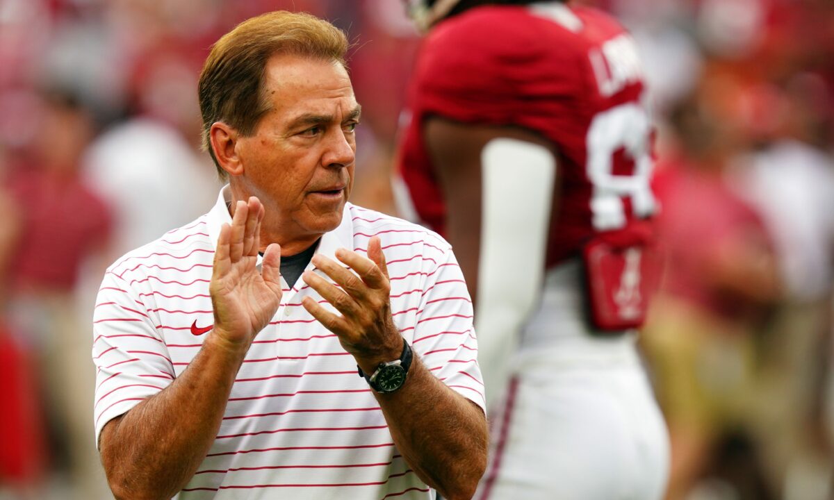 Nick Saban to remain involved with the team, will have an office at stadium