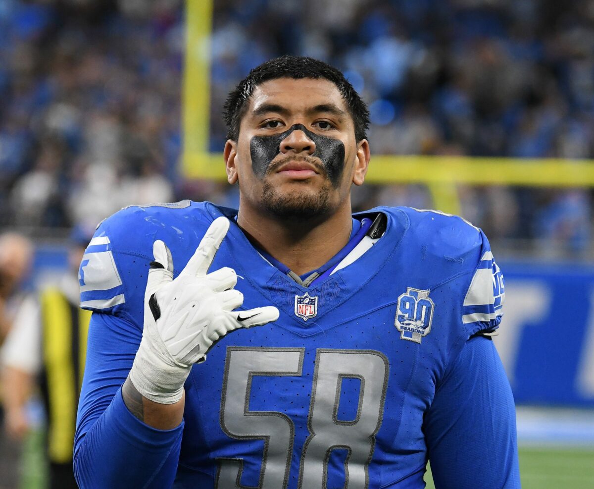 Penei Sewell voted the All-NFL right tackle by the PFWA