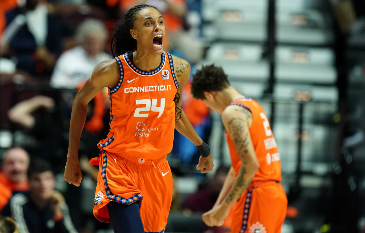 Watch: DeWanna Bonner celebrates Auburn Women’s Basketball’s win over Alabama